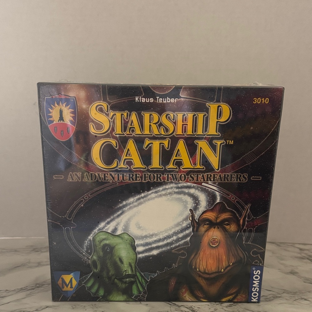 Klaus Teuber Starship Catan An Adventure for Two Starfarers Board Game NIB New